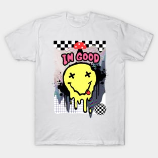 Melting Smiley Face T-Shirt